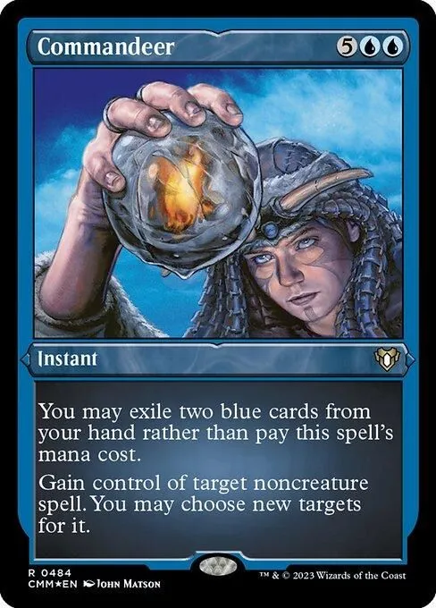 Commandeer (Foil) Lightly Played MTG