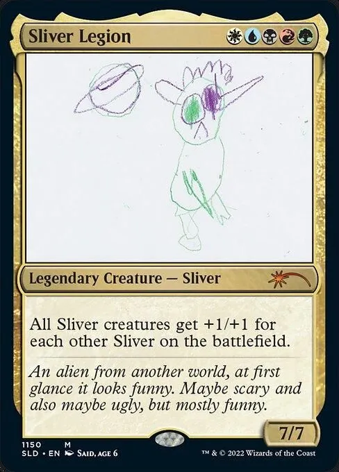 Sliver Legion (1150) (foil) Near Mint MTG