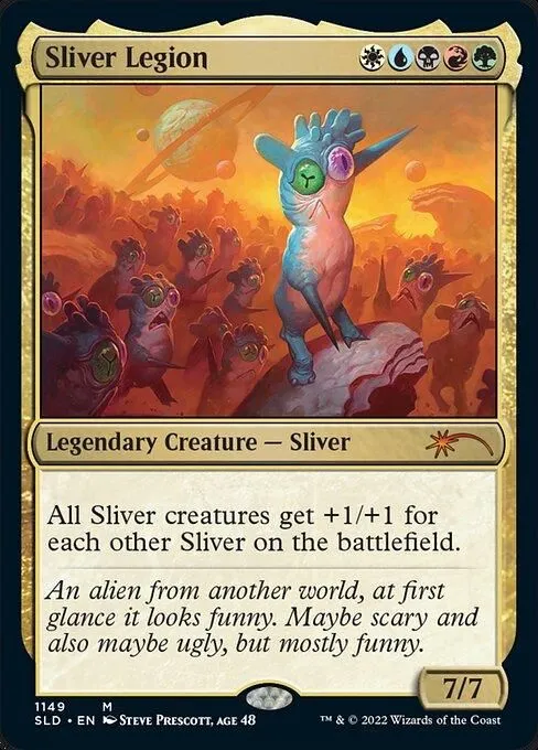 Sliver Legion (1149) (foil) Near Mint MTG