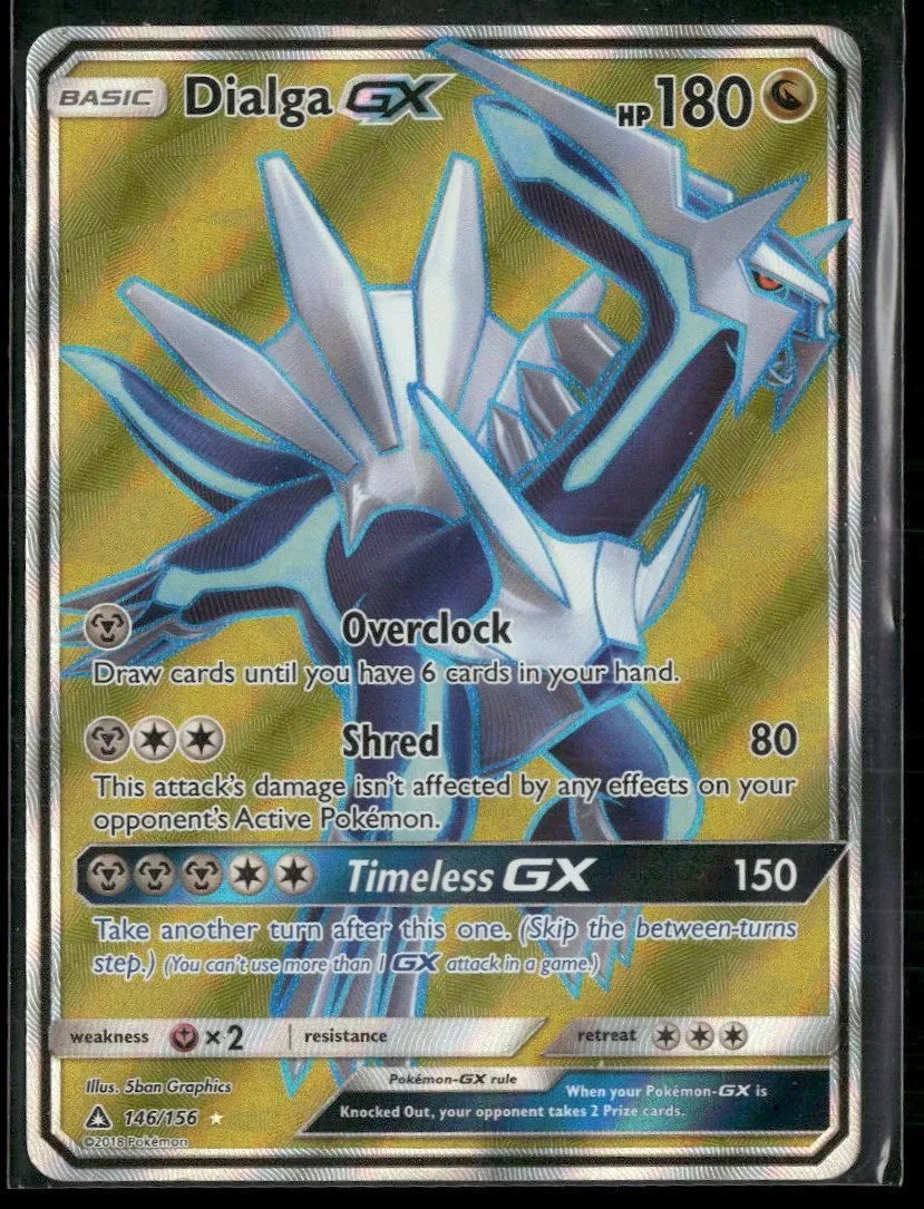 SM - Ultra Prism Dialga GX (Full Art) #146/156