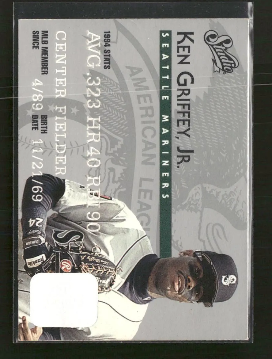 1995 Studio Ken Griffey Jr. #5