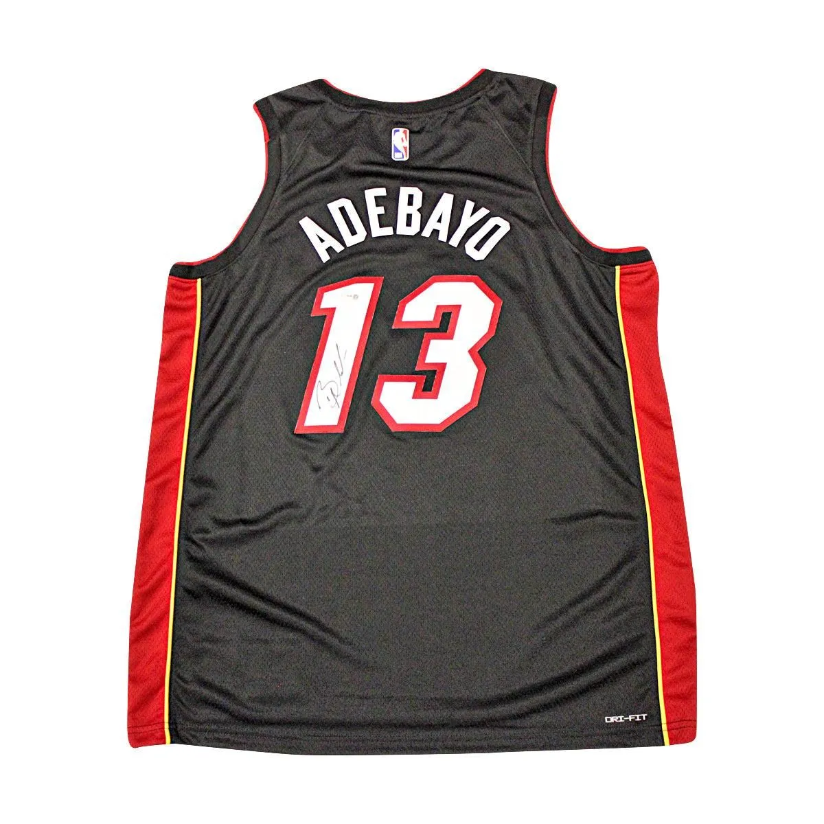 Bam Adebayo Miami Heat Autographed Icon Edition Nike Swingman Jersey JSA COA