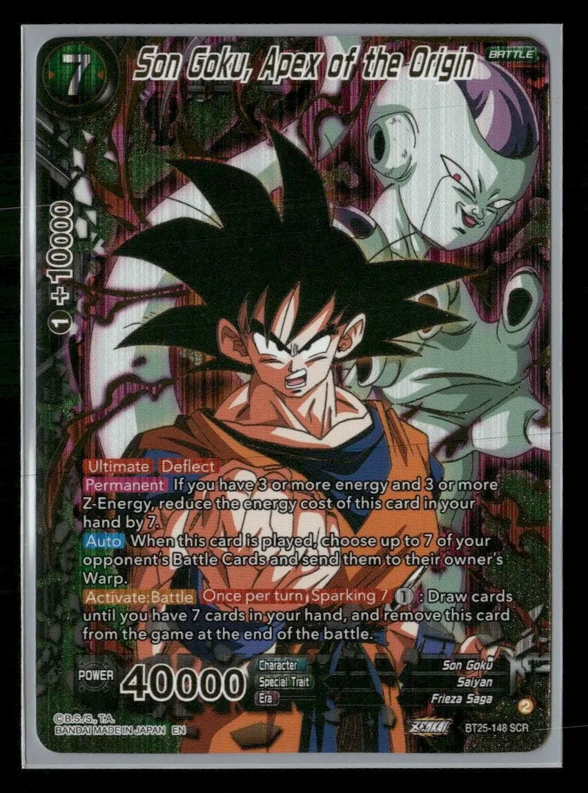 Son Goku, Apex of the Origin #bt25-148 SCR (Special Rare) - Riftbound