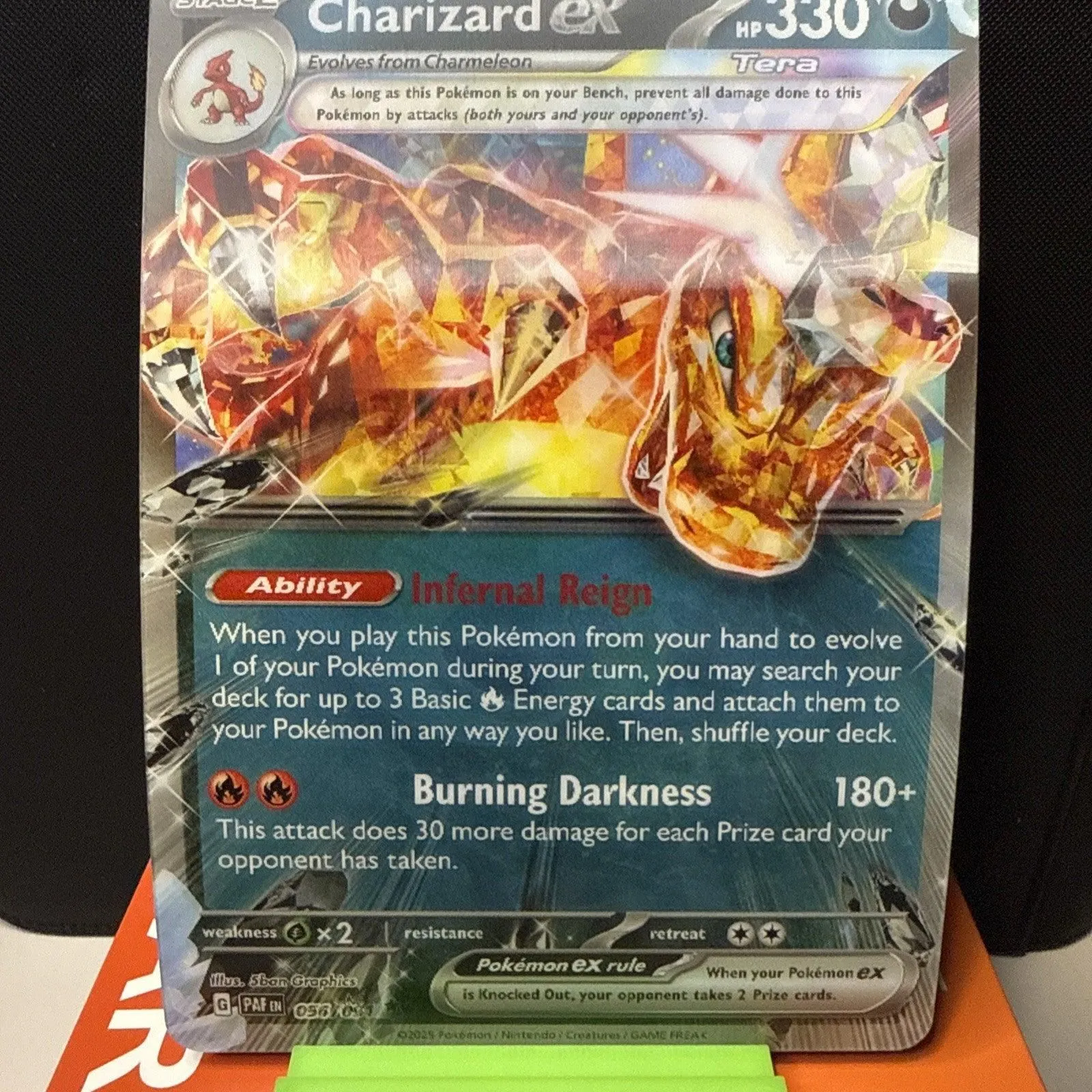 Charizard ex 196 and 054/091 Jumbo Card 🔥From Charizard Collection🔥 Lenticular
