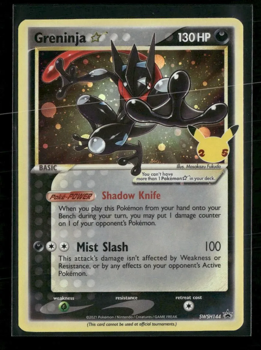 SWSH: Sword & Shield Promo Cards Greninja Star #SWSH144