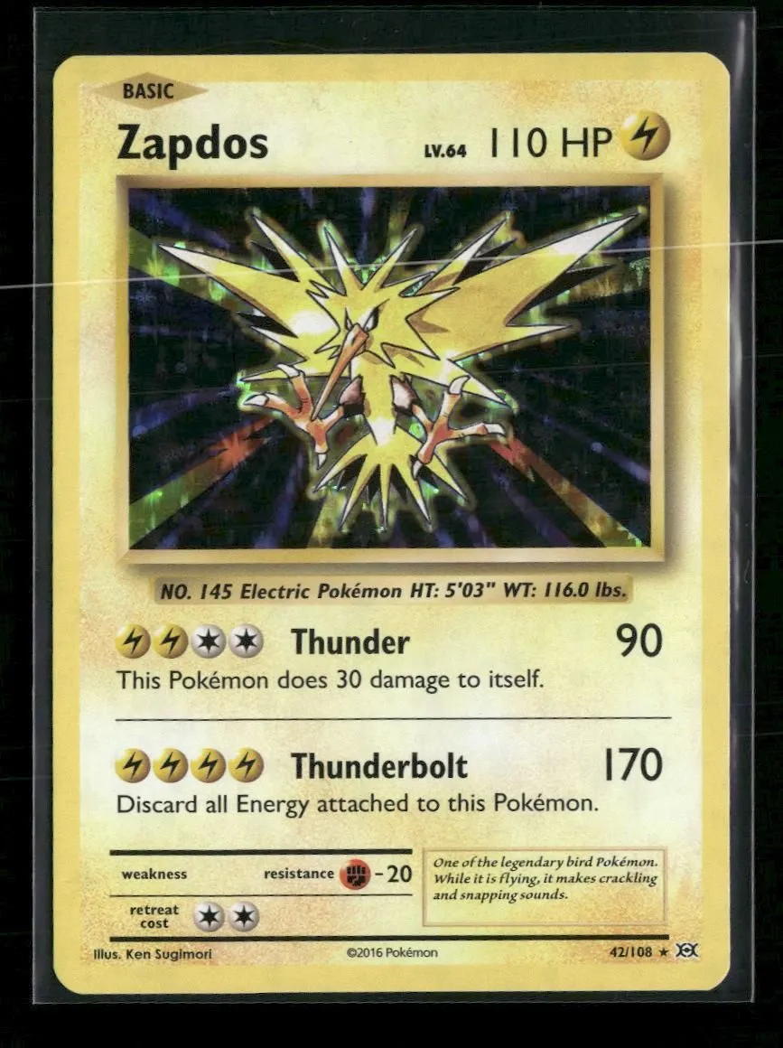 XY - Evolutions Zapdos #42/108