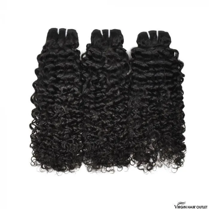 Virgin Hair Outlet 11A Indian Kinky Curly 3 Bundles Set