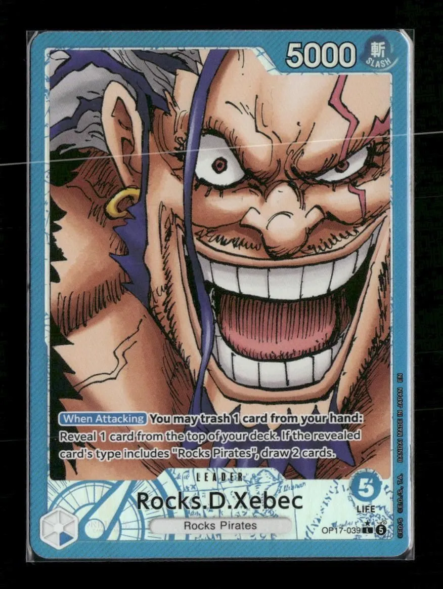 The World's Strongest Warriors Rocks.D.Xebec (039) (Alternate Art) #OP17-039