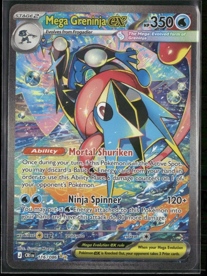 ME04: Chaos Rising Mega Greninja ex #116/086