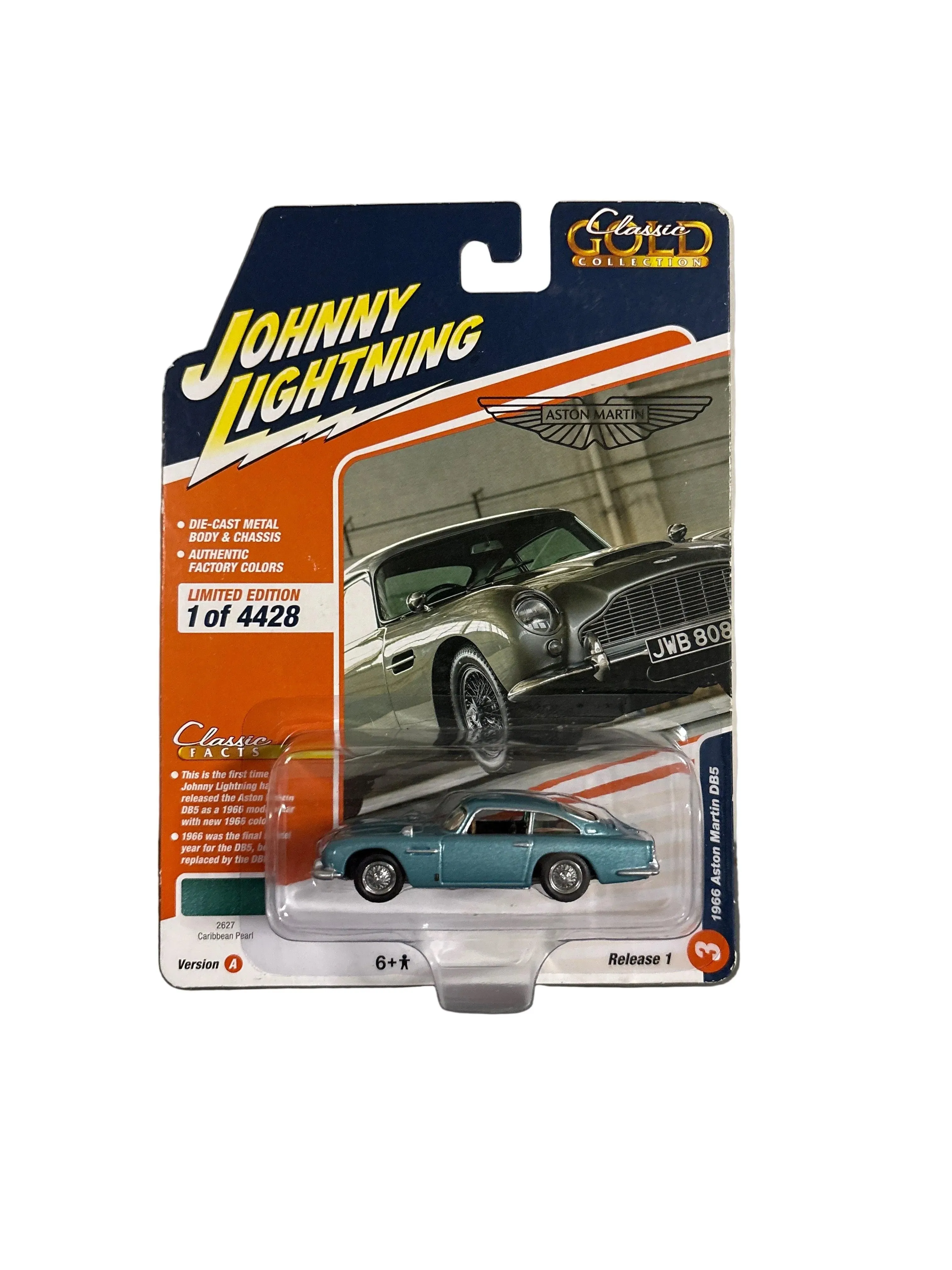 Johnny Lightning 1966 Aston Martin DB5 Diecast