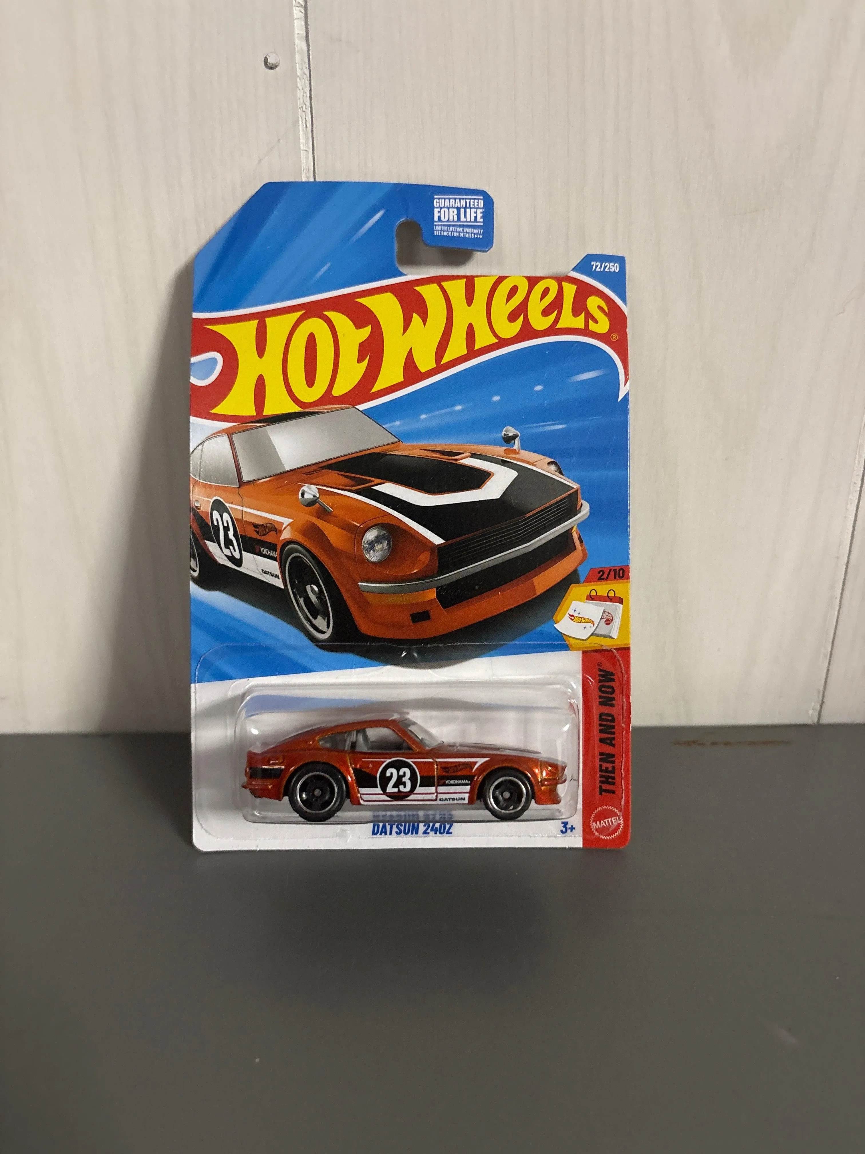 Hot Wheels Datsun 240Z Diecast orange