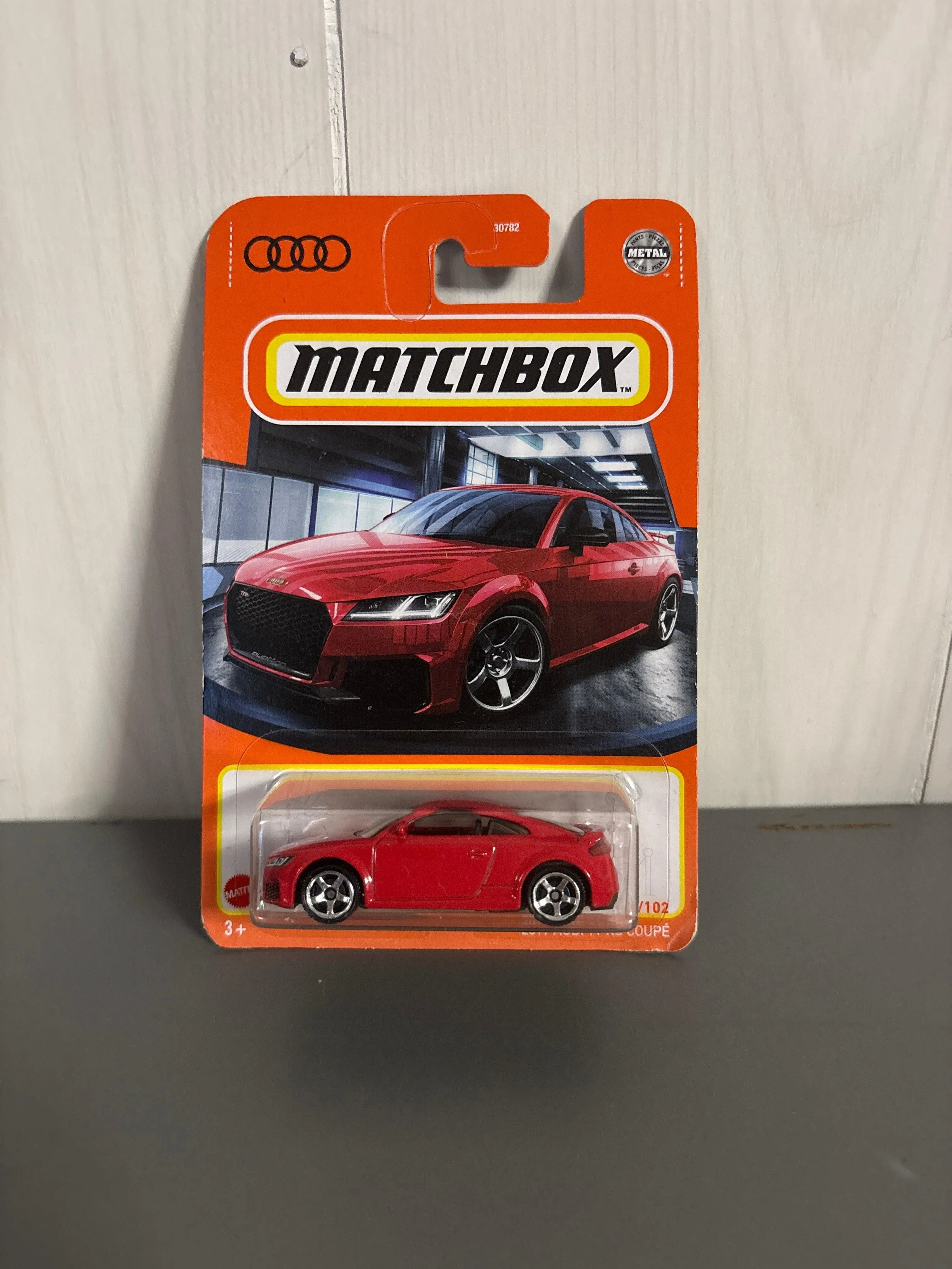 Matchbox 2019 Audi TT RS Coupe Diecast red