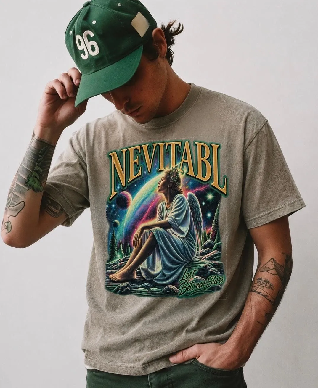 NEVITABL Lost Between Stars Graphic Tee