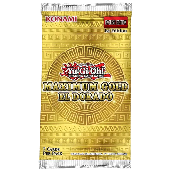 YuGiOh Maximum Gold EL Dorado Booster Pack