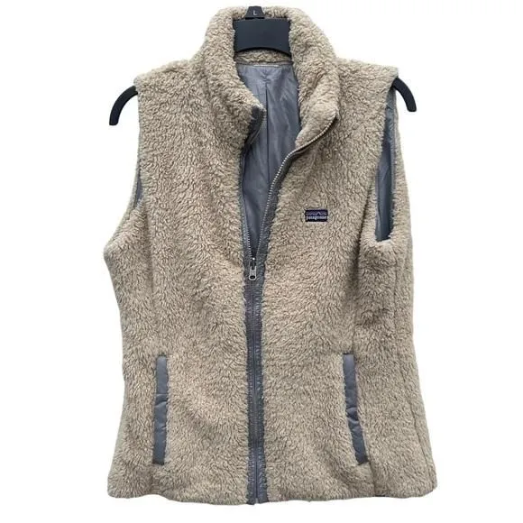 Product image for Patagonia Tan & Gray Los Gatos Reversible Vest small s