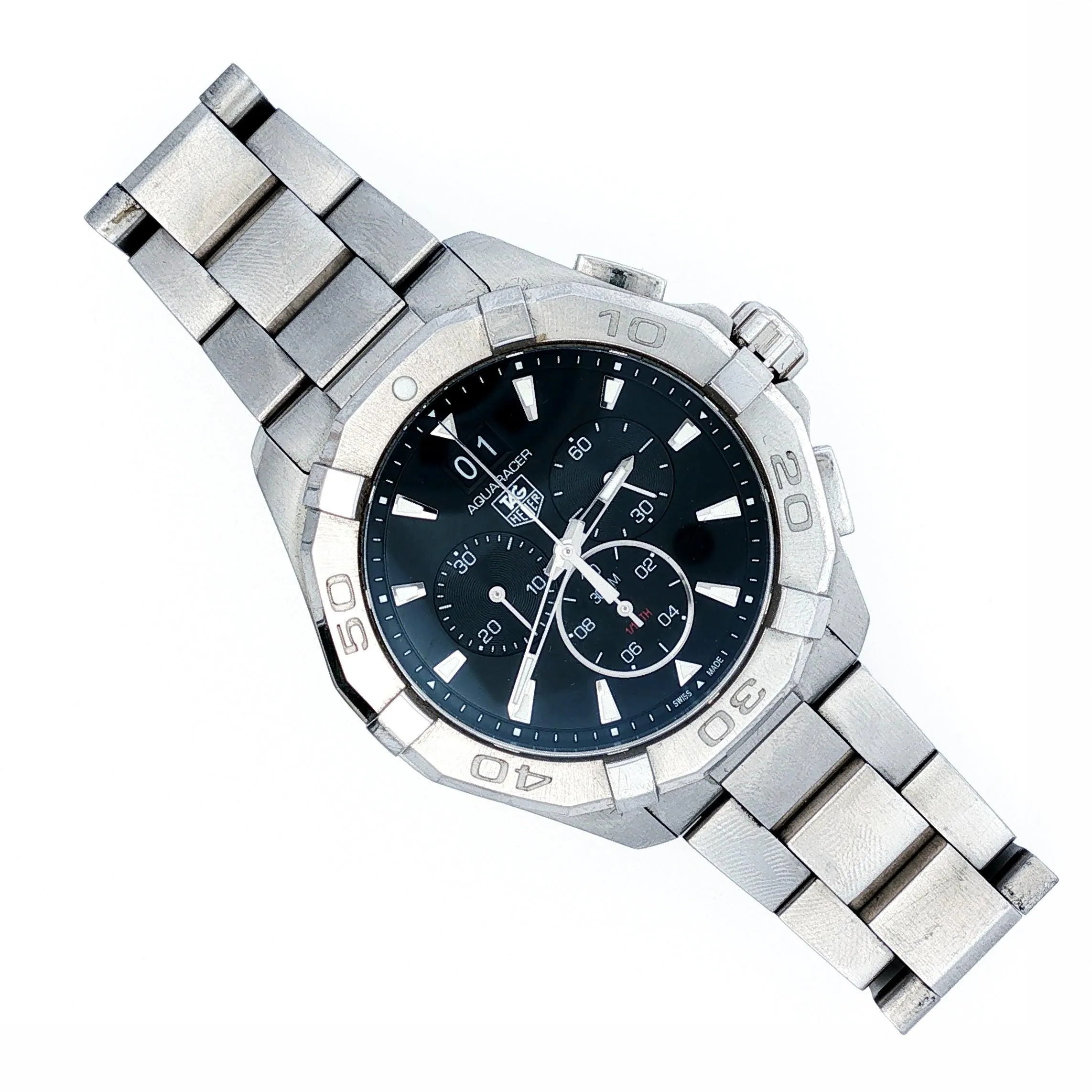 TAG Heuer Aquaracer CAY1110-0 300M Chronograph Black Dial Men’s Watch