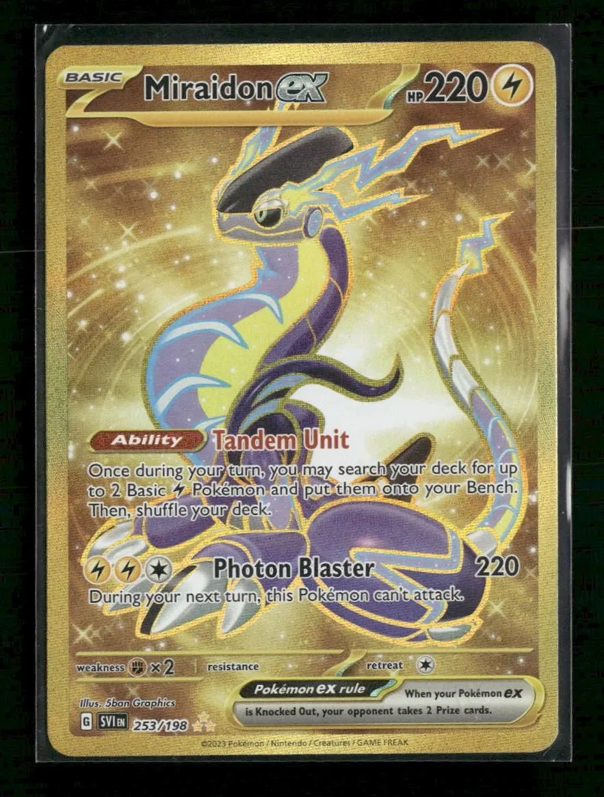 SV01: Scarlet & Violet Base Set Miraidon ex #253/198
