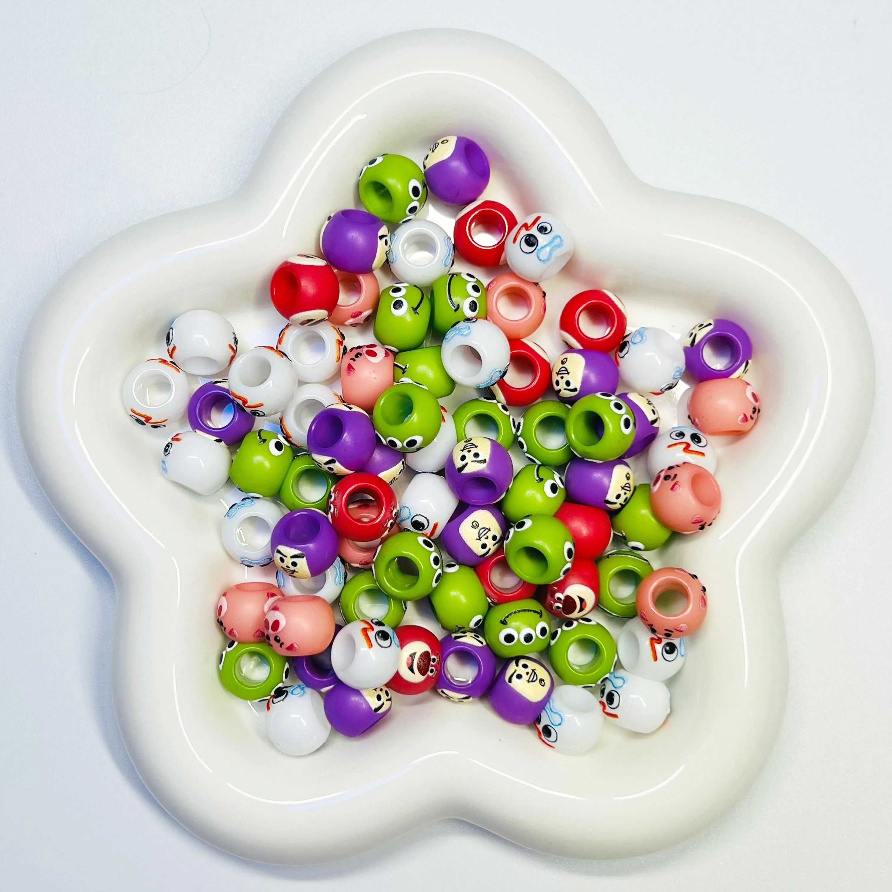 A12 - 12mm Toy Story Donut Spacers - 25pcs