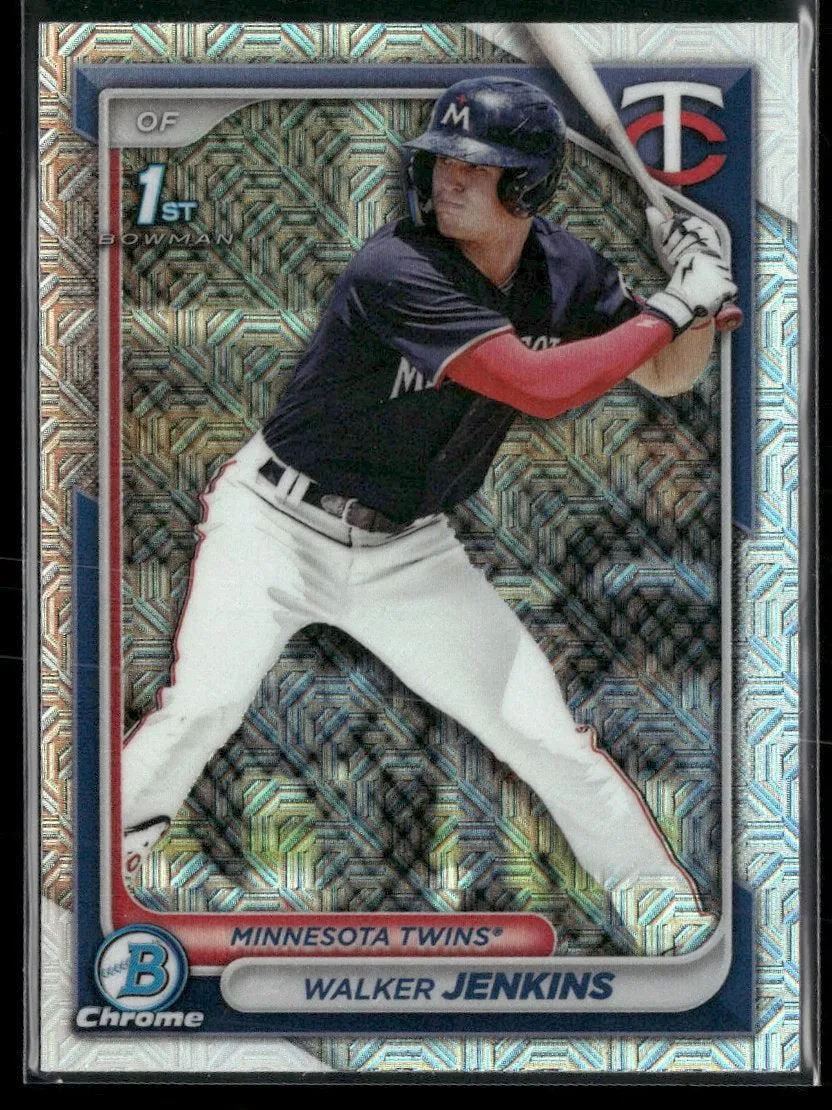 2024 Bowman Chrome Prospects Mojo Refractors Walker Jenkins #BCP-43