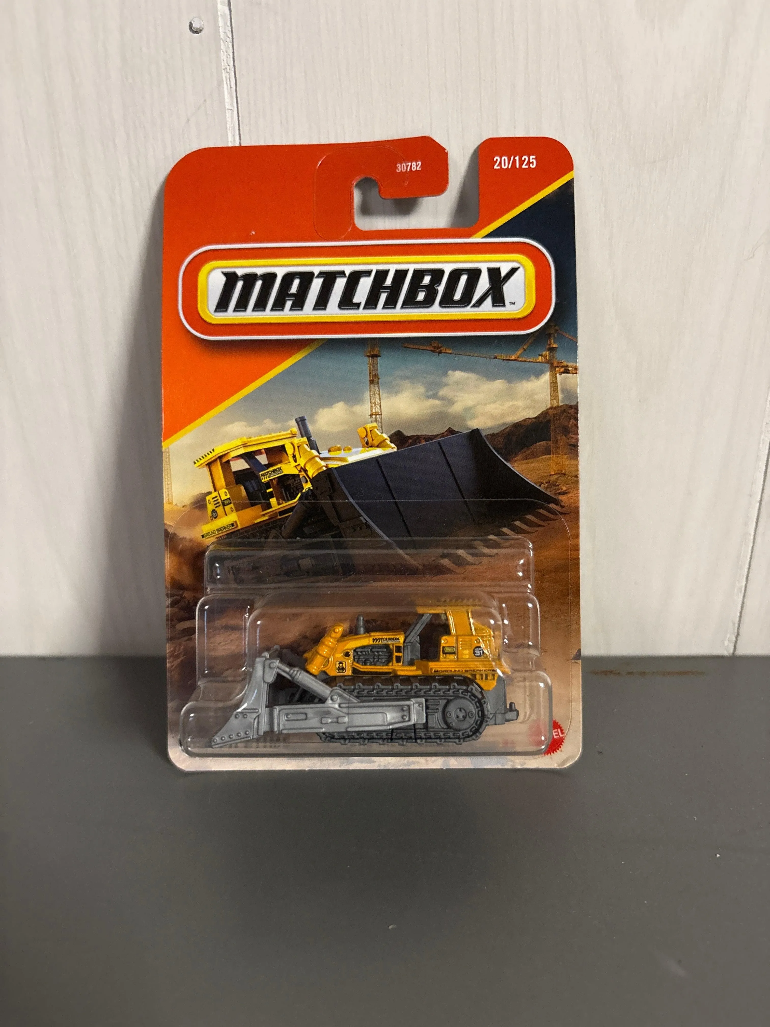 Matchbox Ground Breaker Diecast Yellow