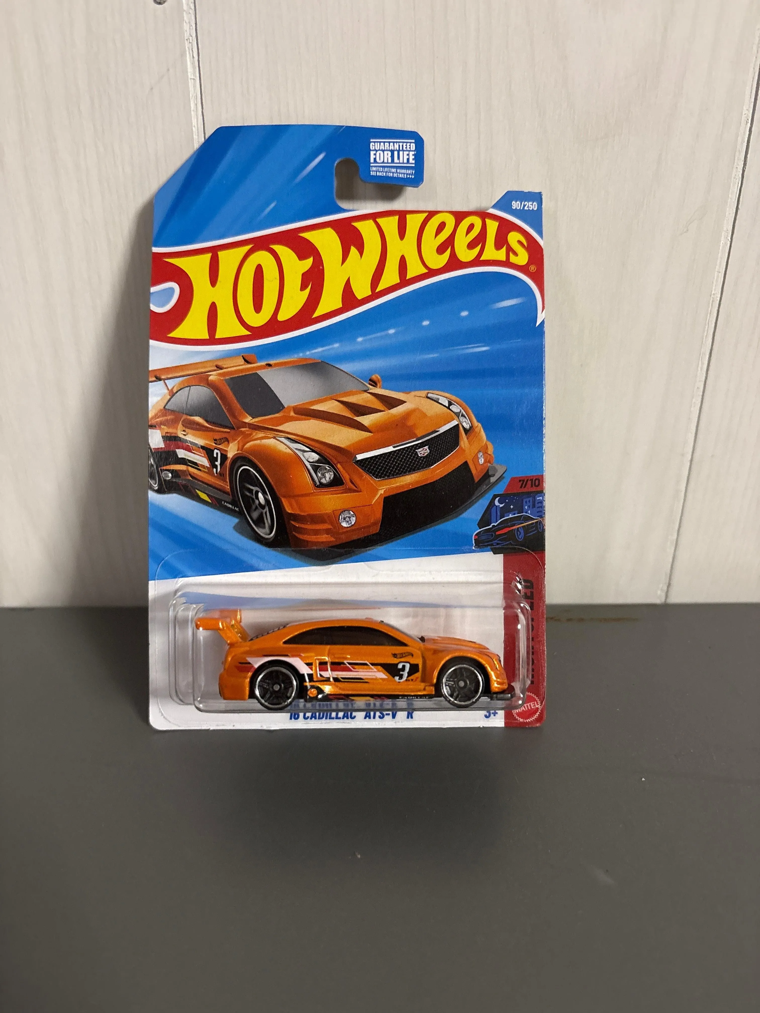 Hot Wheels 16 Cadillac ATS-V R Diecast orange