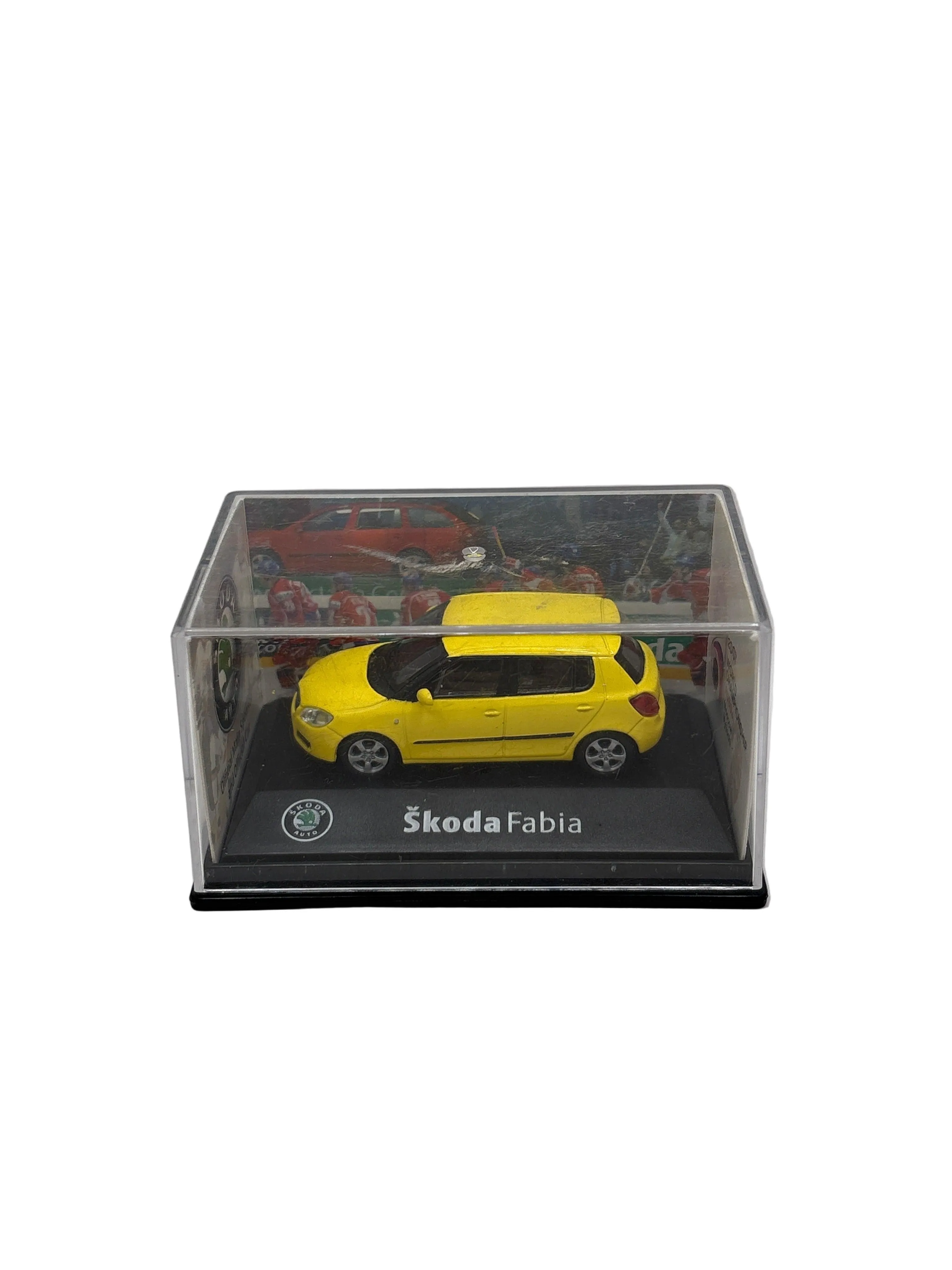Skoda Auto Skoda Fabia Diecast yellow
