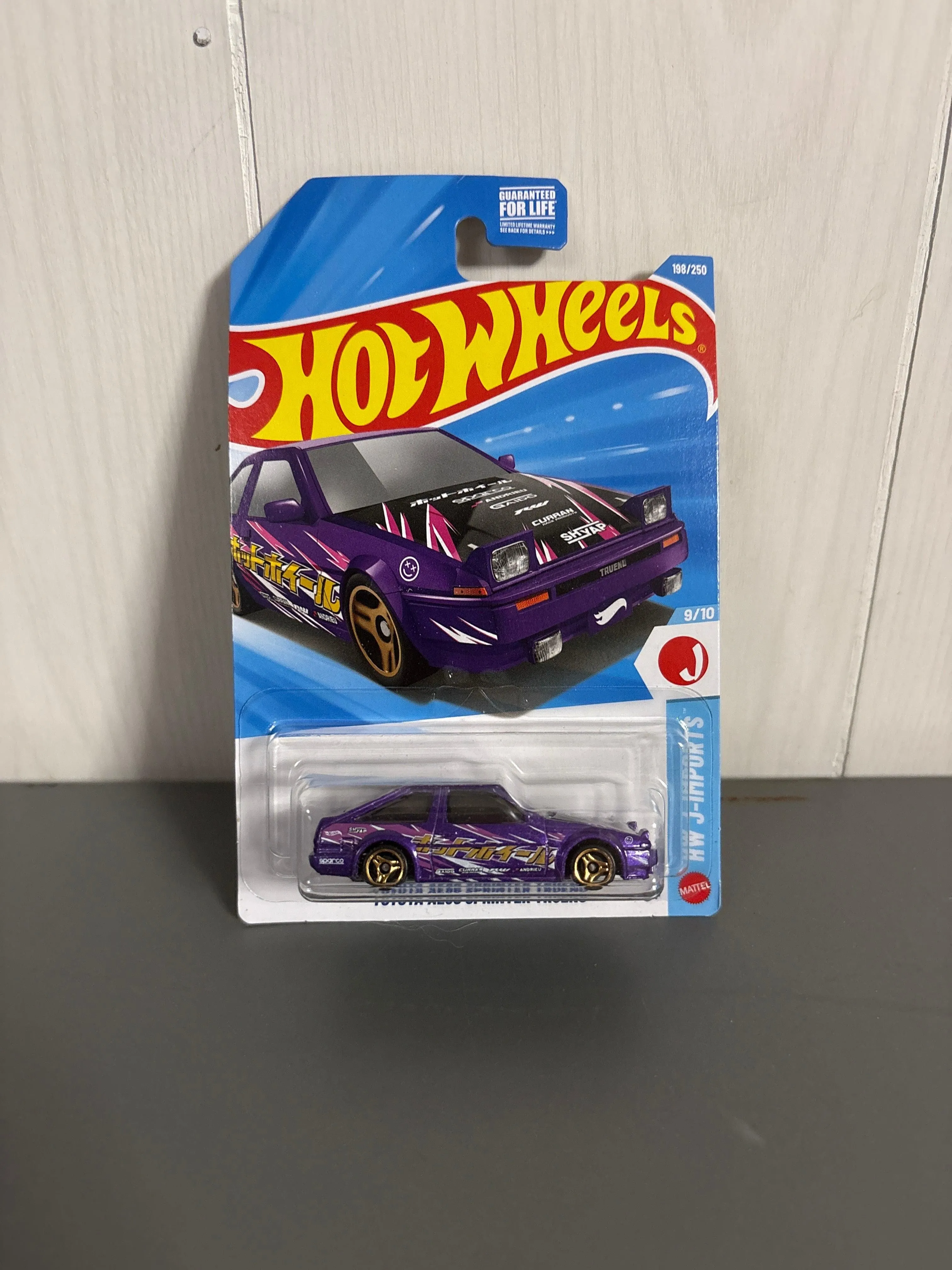 Hot Wheels Toyota AE86 Sprinter Trueno Diecast