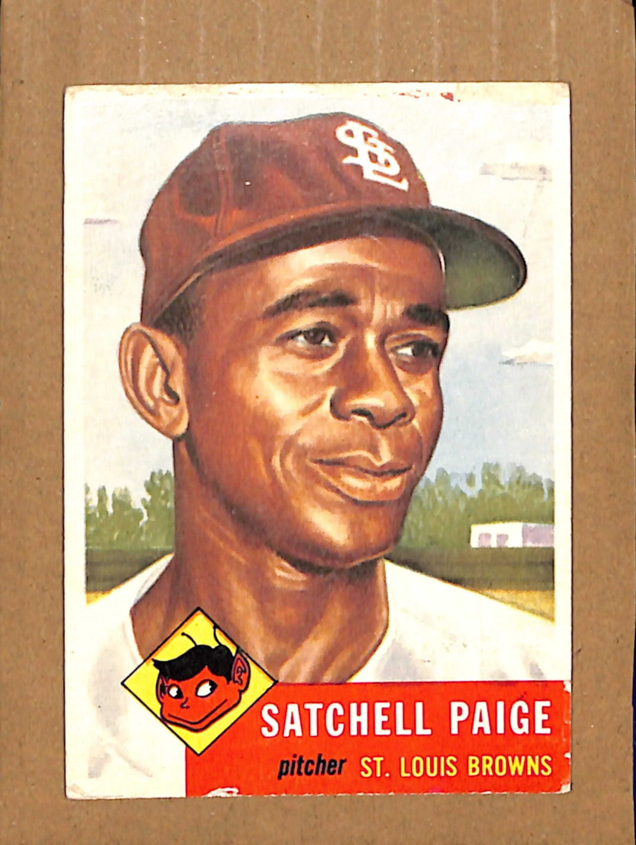 1953 Topps #220 Satchel Paige St. Louis Browns F/G CS26017766