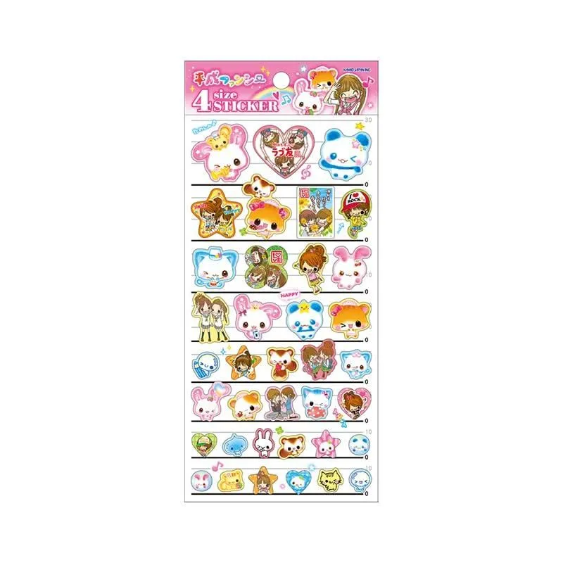 Heisei Retro 4-size Sticker Sheet