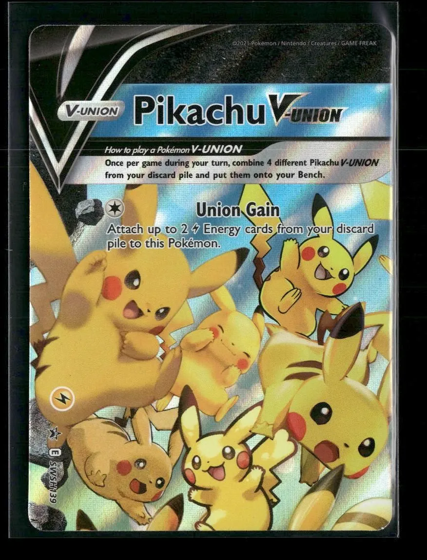 SWSH: Sword & Shield Promo Cards Pikachu V-Union [Set of 4] #SWSH139