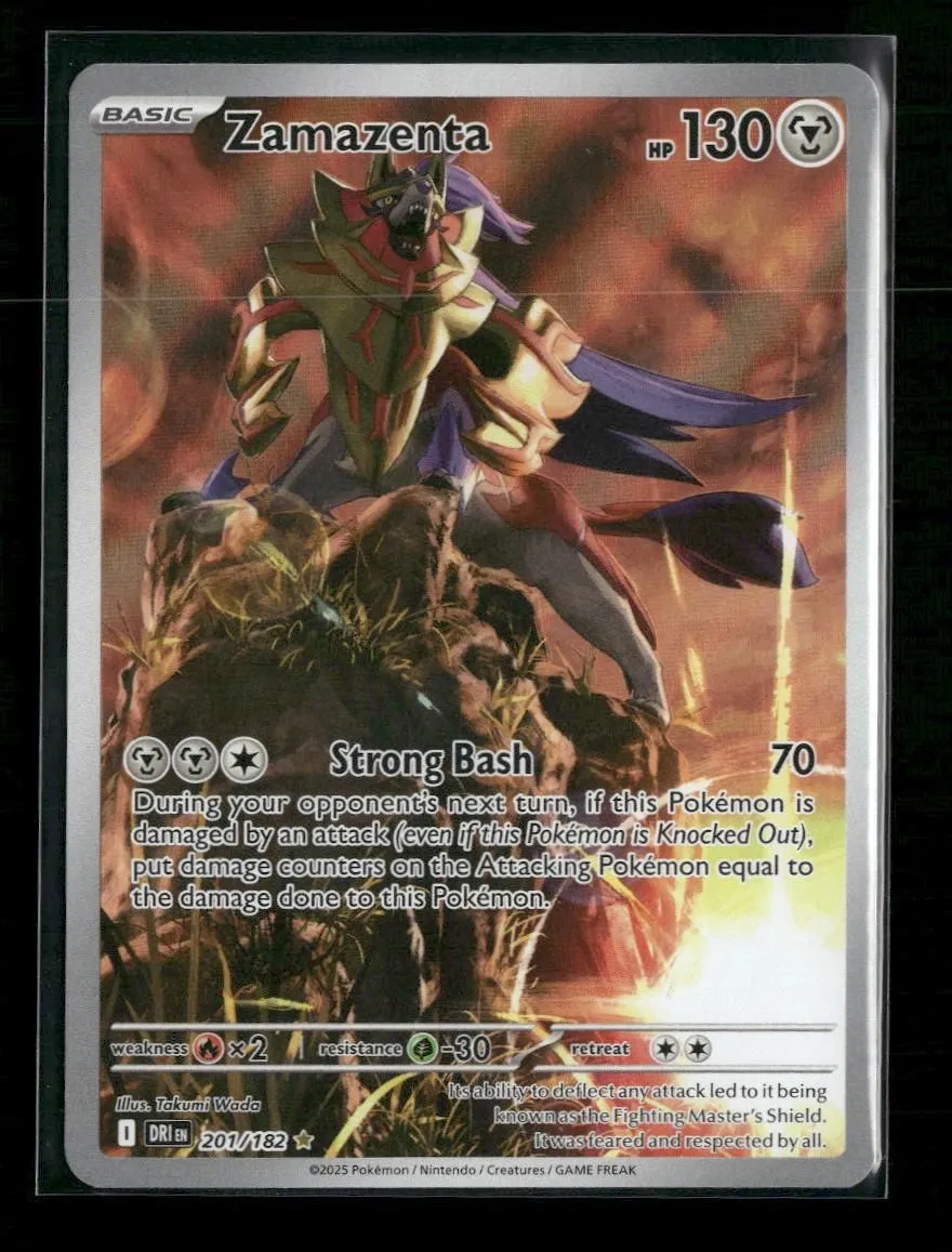 SV10: Destined Rivals Zamazenta #201/182