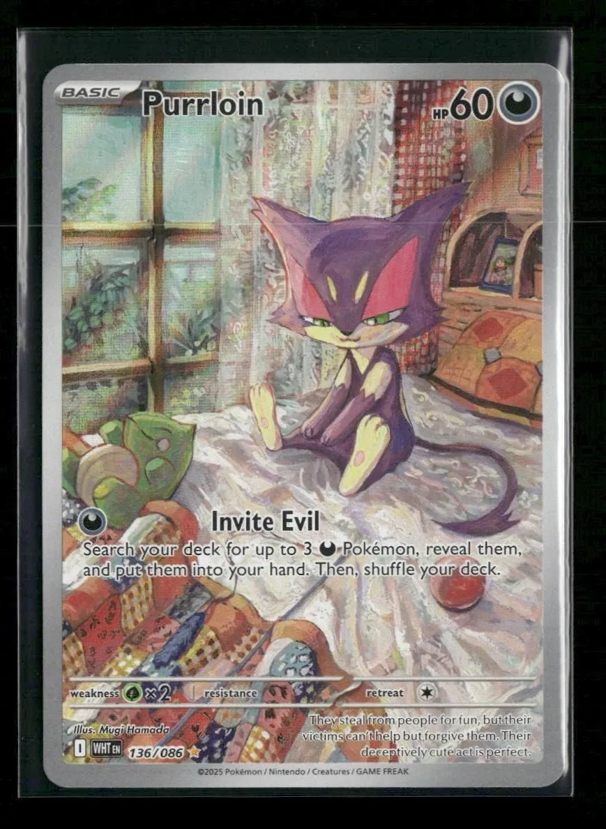SV: White Flare Purrloin #136/086
