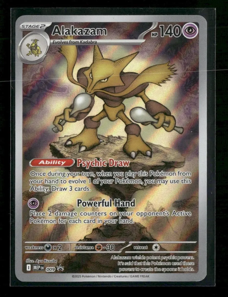 ME: Mega Evolution Promo Alakazam #009