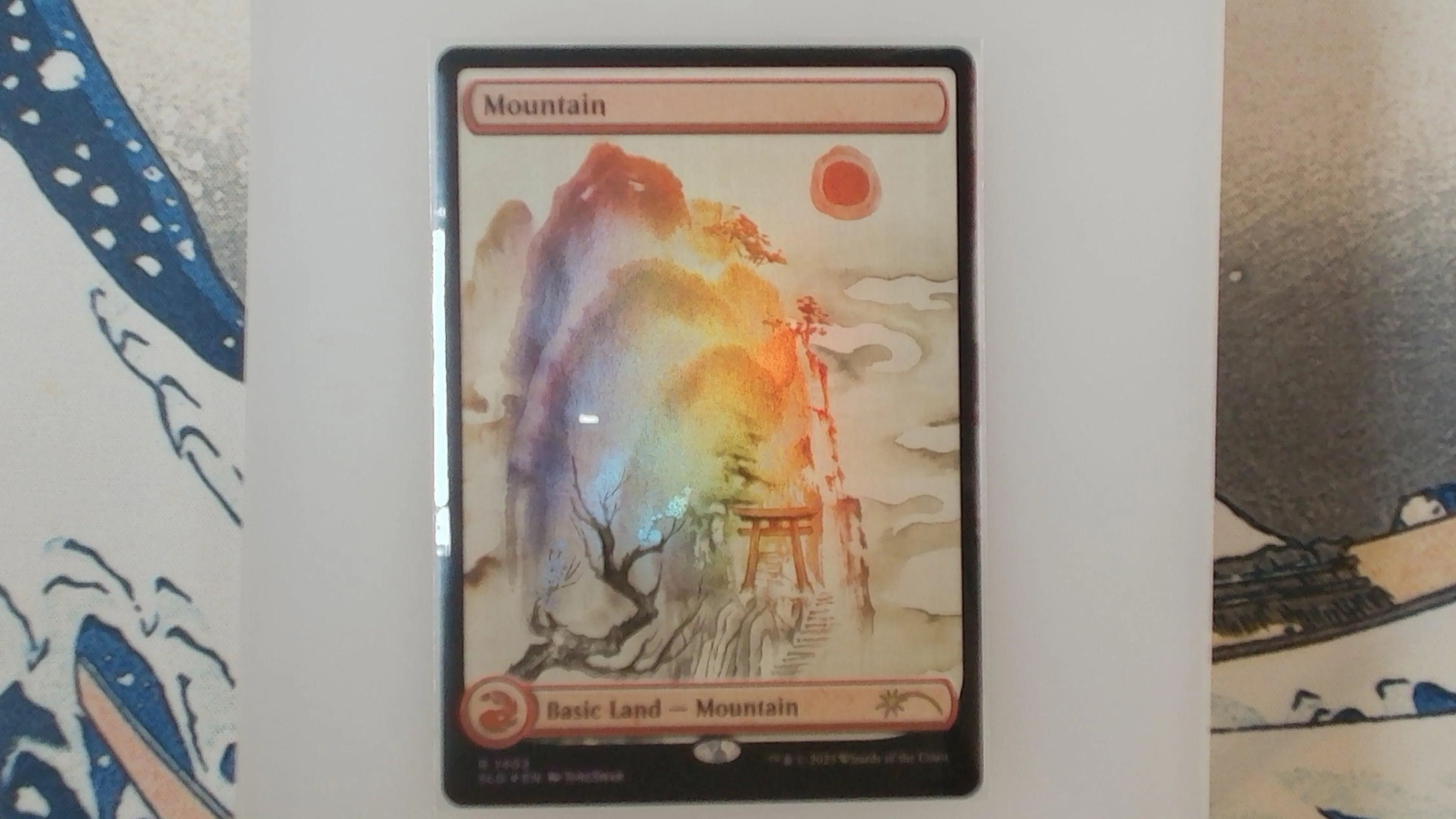 Mountain Secret Lair Drop #1402 2023 Foil Near Mint MTG