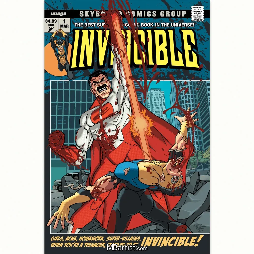 INVINCIBLE #1 EXCLUSIVE FACSIMILE - AHOLA LTD 1500 (2026)  OMNI-MAN