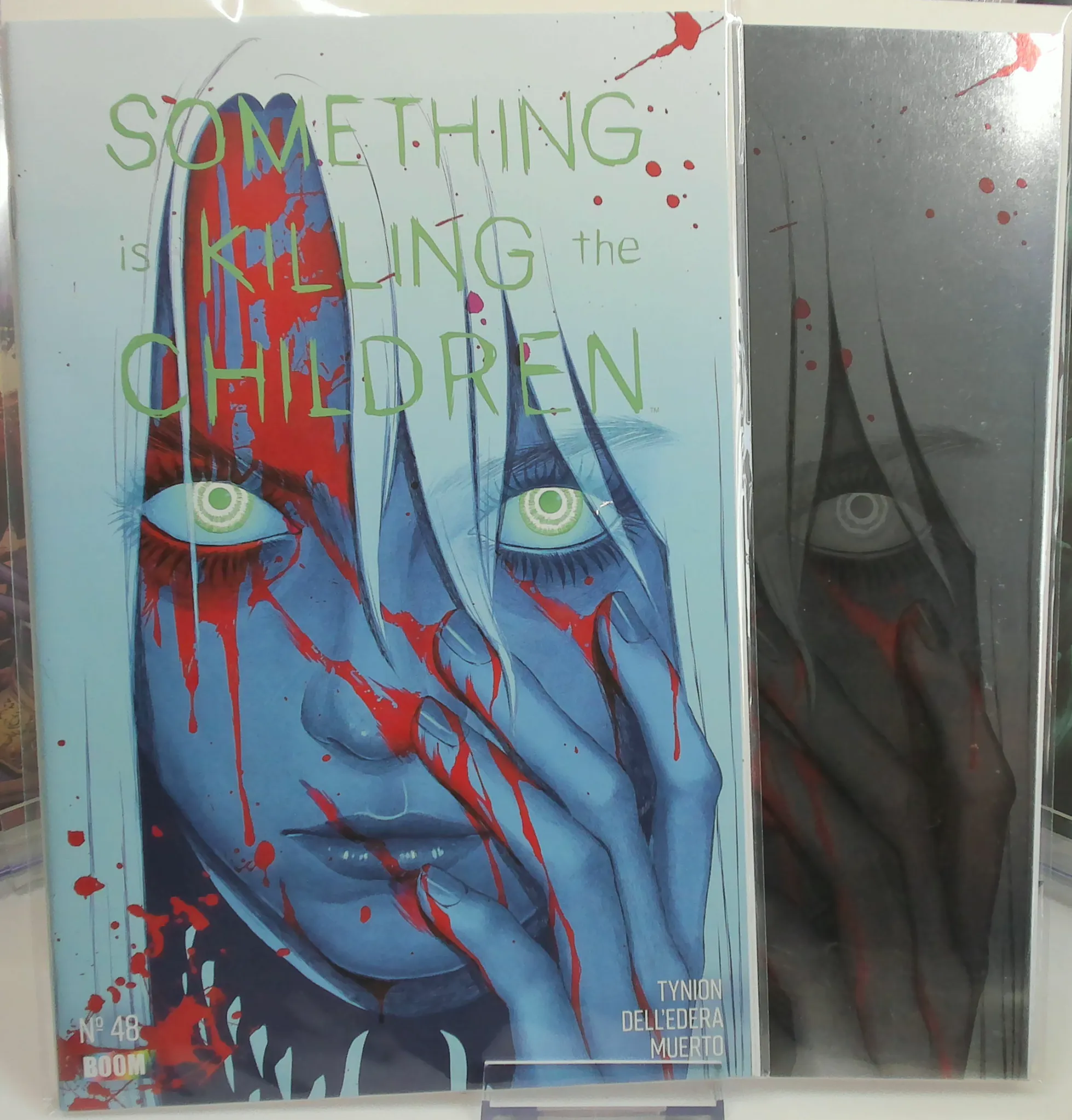 Something Is Killing the Children #48 (2026) Ltd to 500 - Jordan Noir Exclusive Variant Set (Cover A Trade / Cover B Virgin Foil)