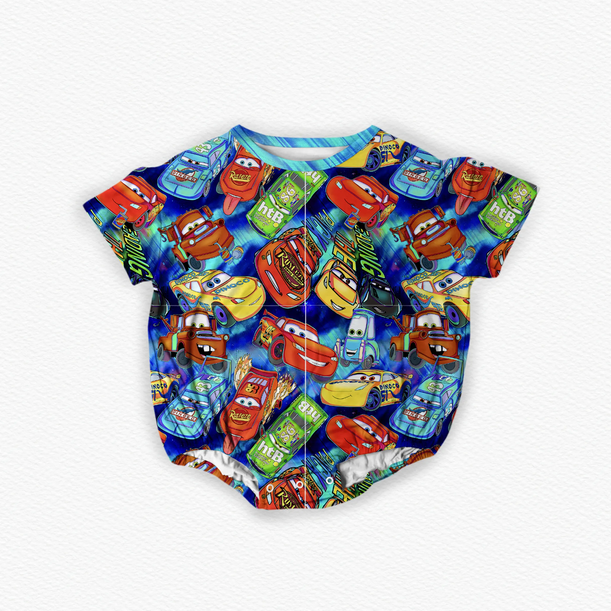 Race day rush Bubble romper
