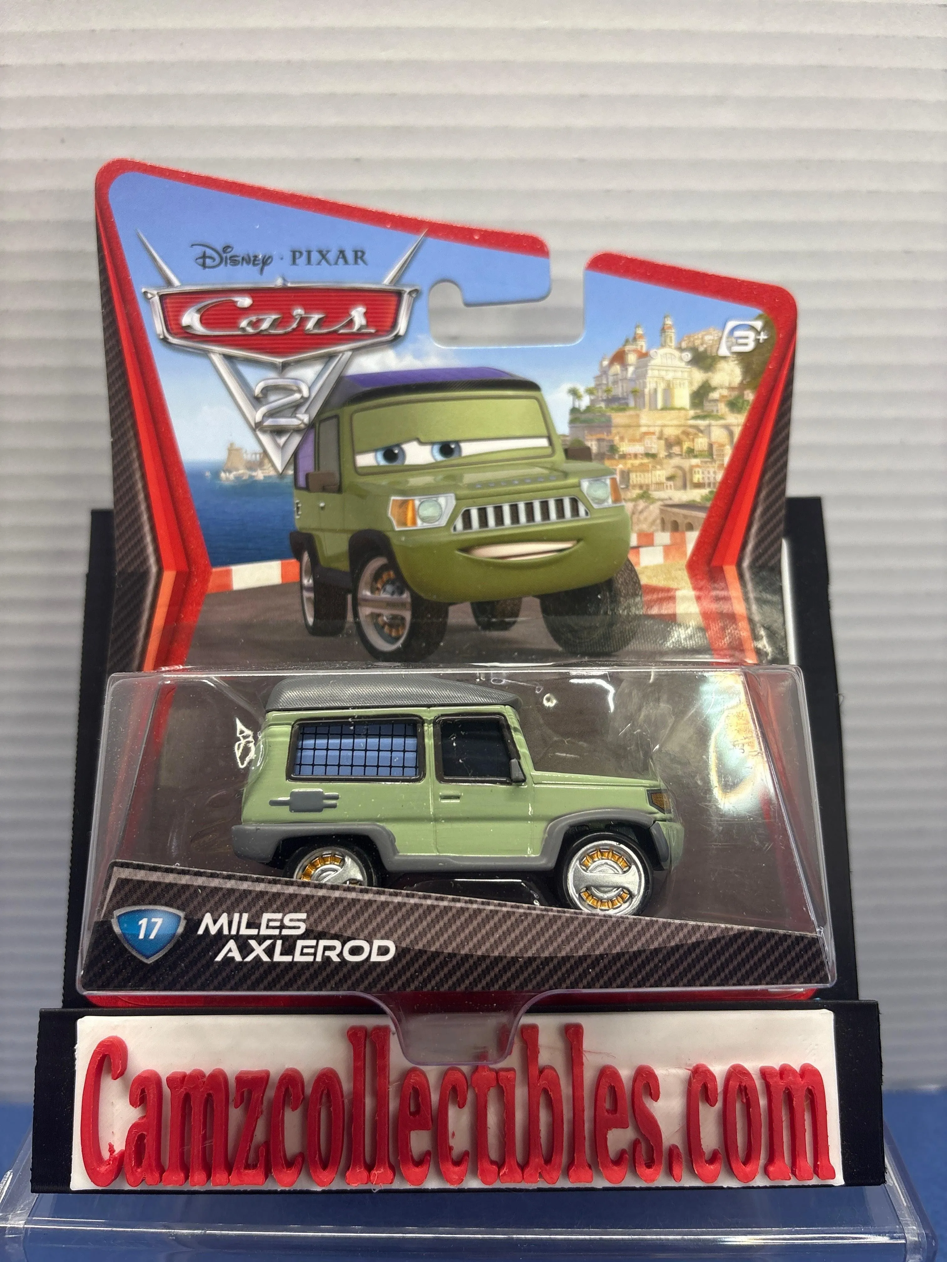 Disney Pixar Cars 2 Miles Axlerod