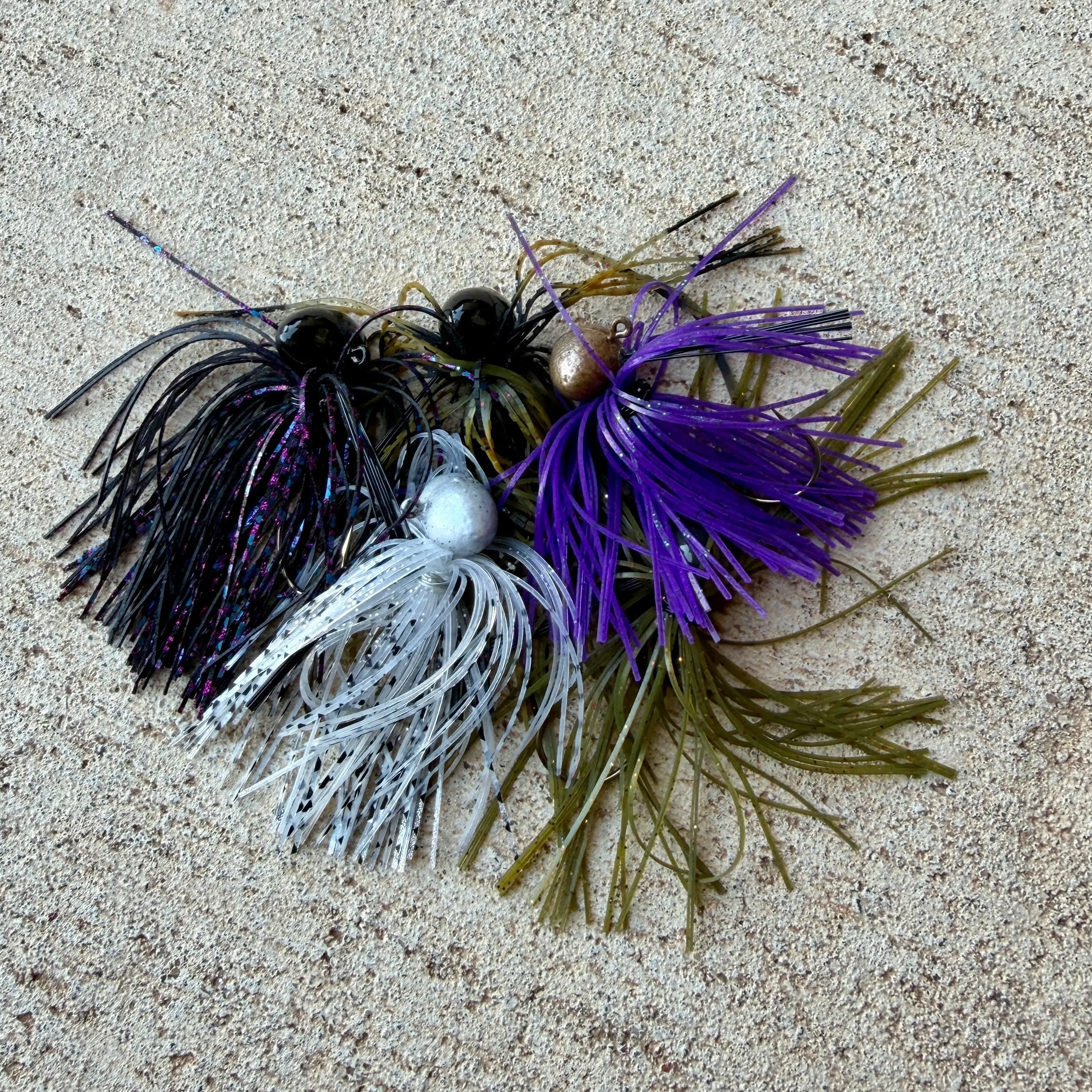 1/2 oz Weedless Football Jig