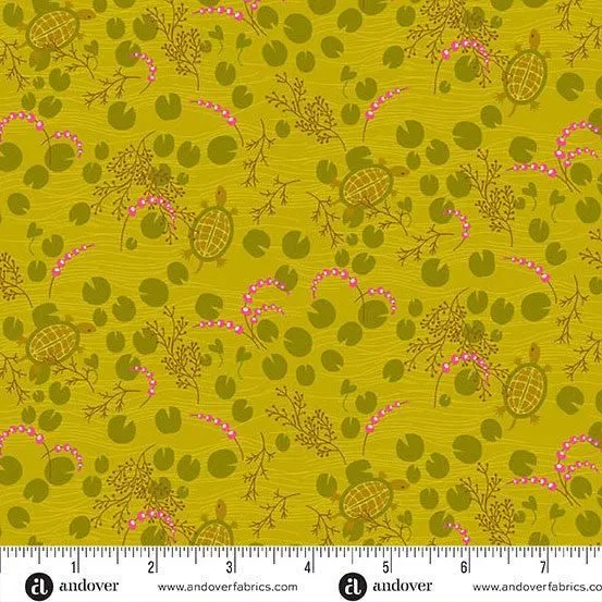 Camp Kitschy Lala by Alison Glass Canoe Lichen