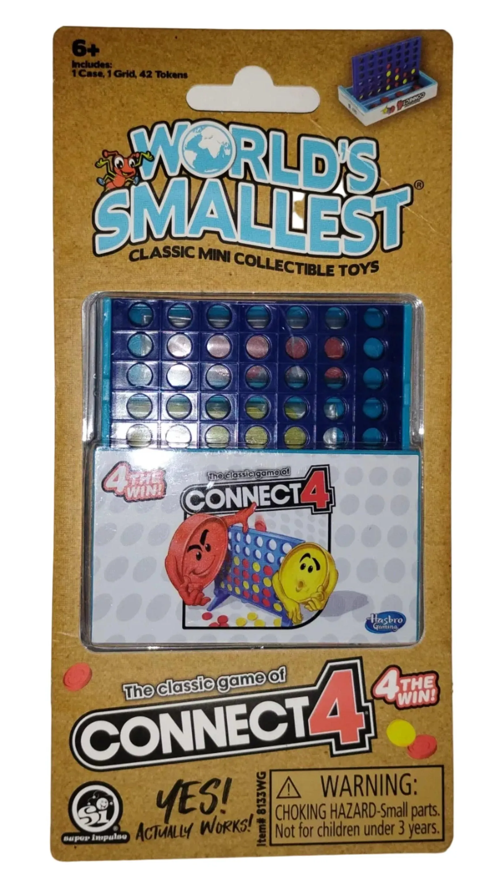 World's Smallest Connect 4 Board Game