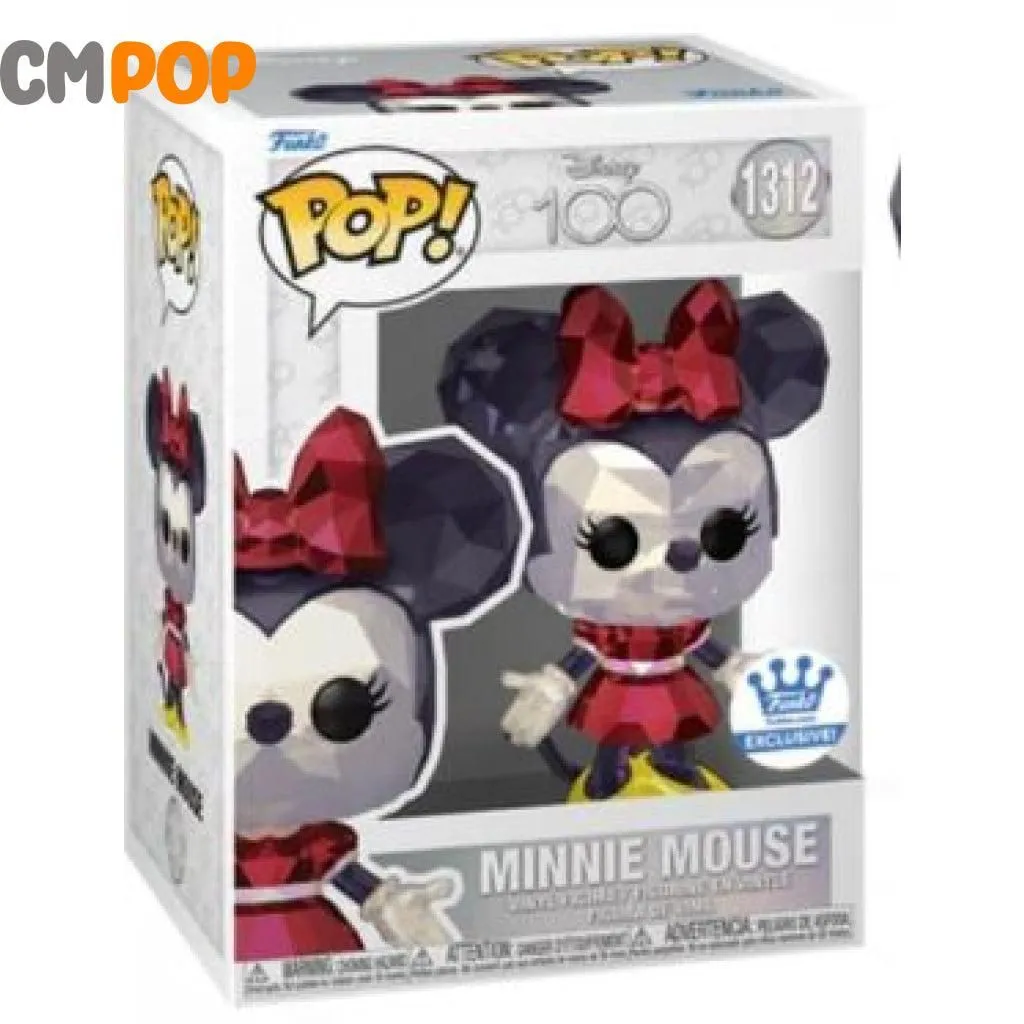 Minnie Mouse - #1312 - Funko Pop! - Disney 100 - Funko Shop Exclusive