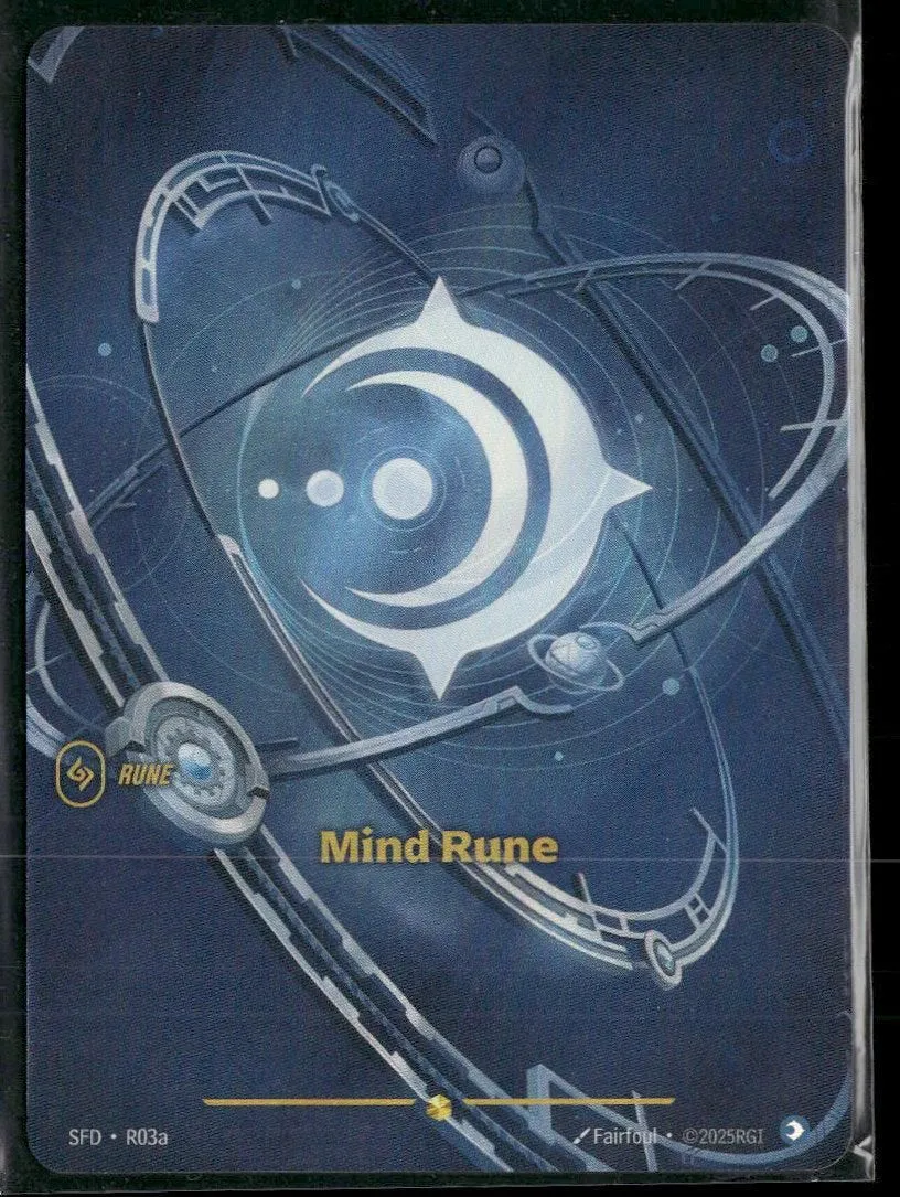 Mind Rune #r03a - Riftbound Spiritforged