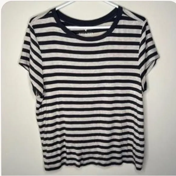Product image for American eagle soft and sexy striped tee size large
