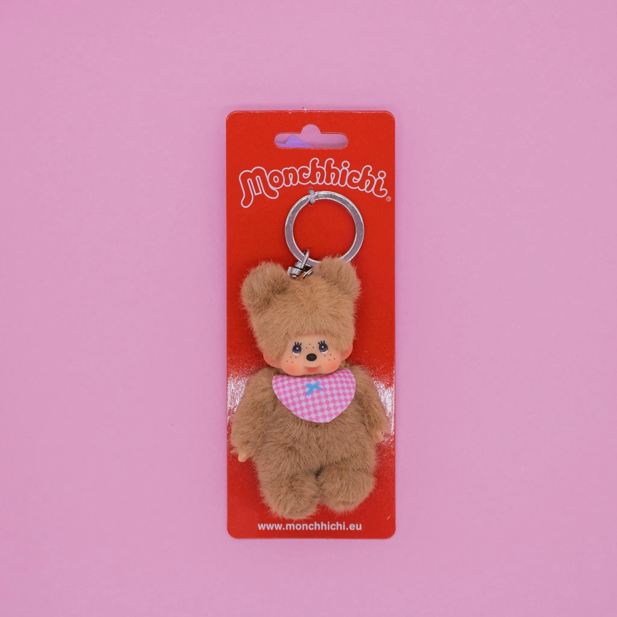 Monchhichi Bearchhichi  4" Plush Keychain