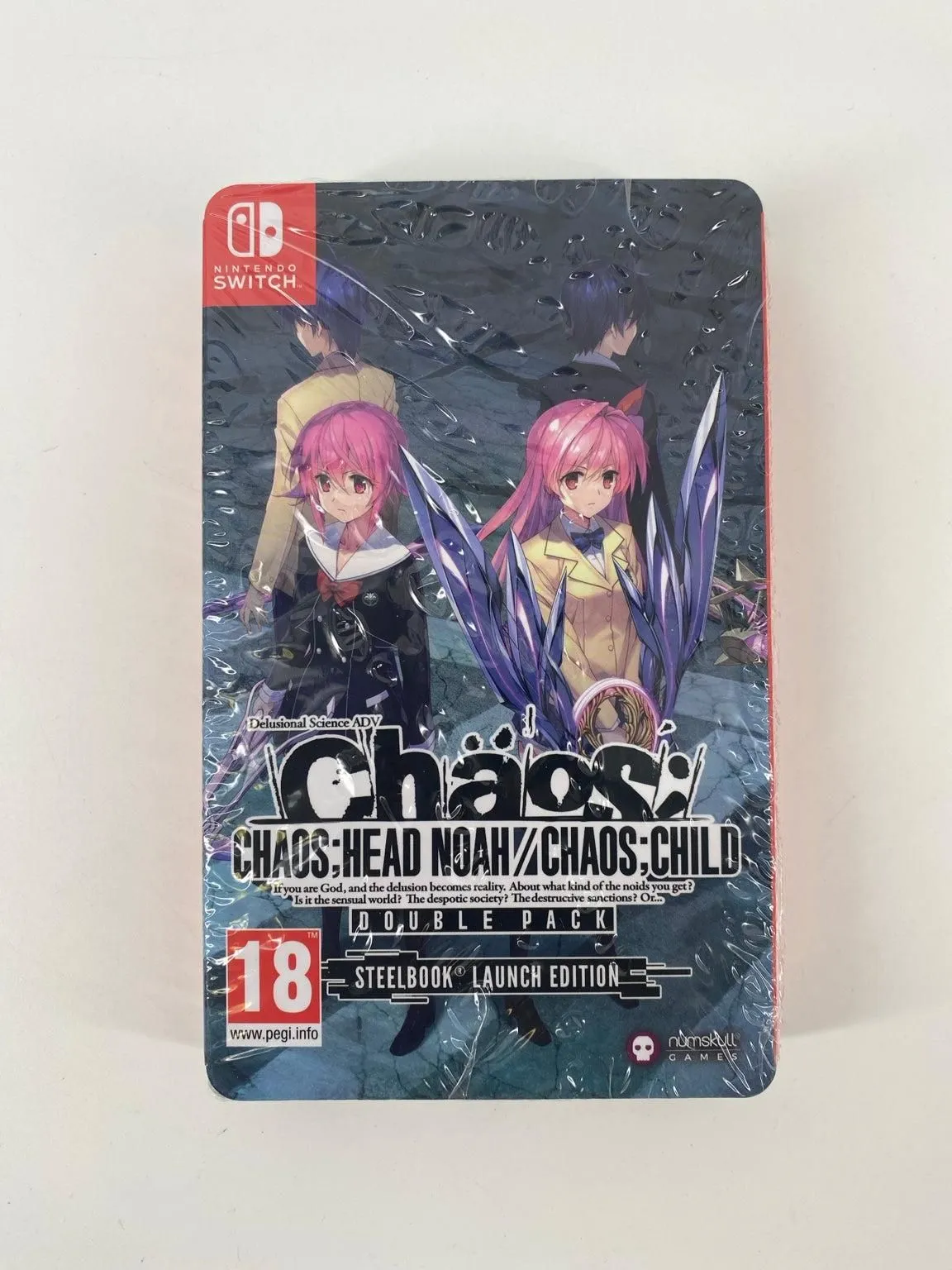 Switch – CHAOS;HEAD NOAH / CHAOS;CHILD Double Pack SteelBook Launch Edition – New