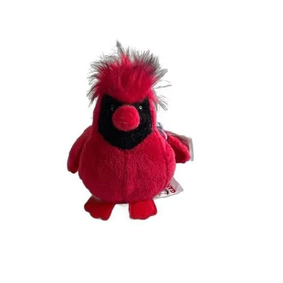 Product image for Ganz Webkinz Lil' Kinz Red Cardinal Plush Stuffed Animal Bird Toy