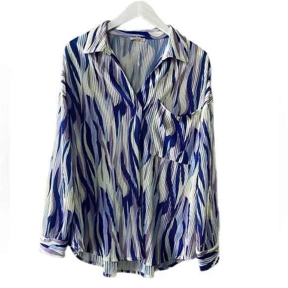 Product image for Jodifl Ribbed V Neck Blouse S New