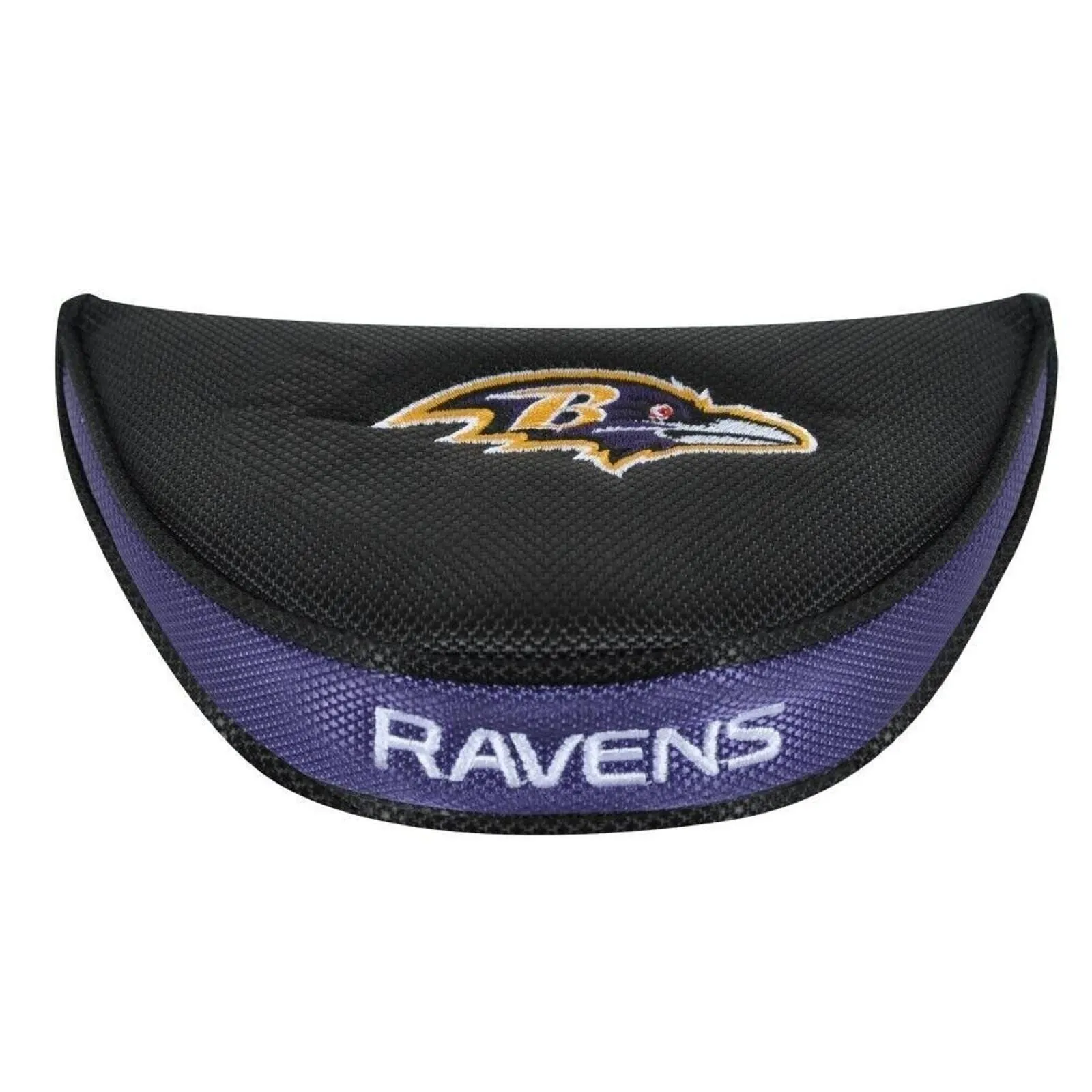 Product image for Team Golf NFL Mallet Putter Head Cover Baltimore Ravens