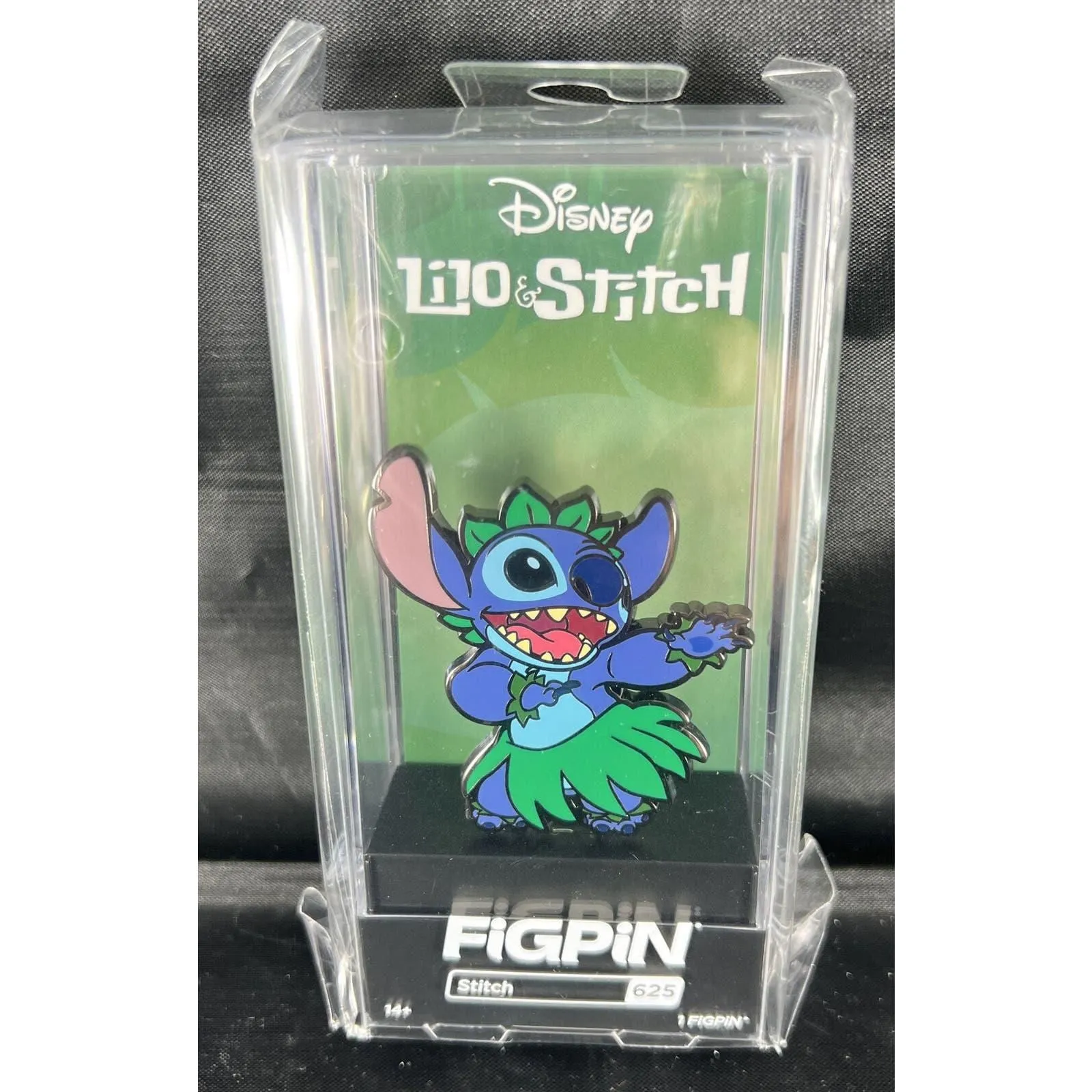 Product image for FiGPiN Disney Lilo & Stich Collectible FigPin Stitch with Hula Skirt #625